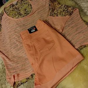 5/$25 Peach shorts
